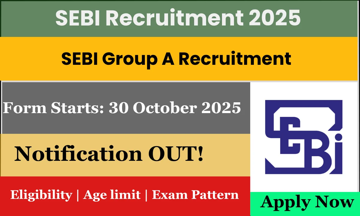 SEBI Grade A Recruitment 2025